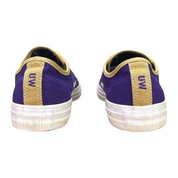 Converse x Chuck Taylor All Star U of Washington Low Top Shoes - Sz 8.5W / 6.5M - Picture 7 of 9